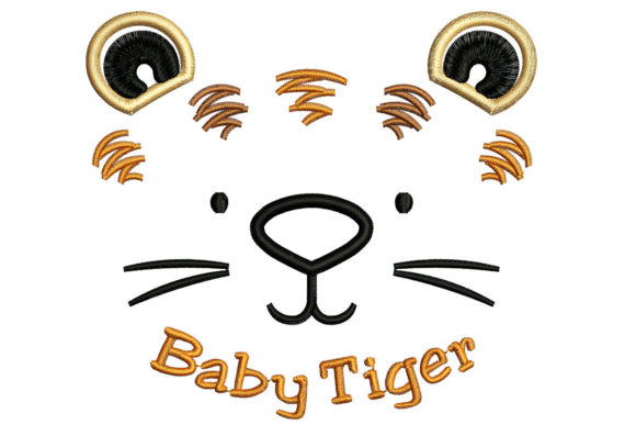 Baby Tiger Face