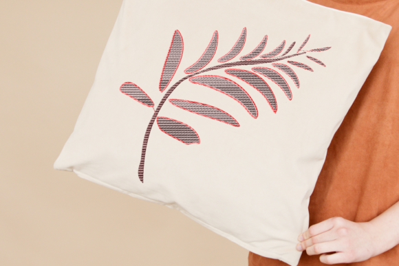 Brown Maroon Leaf