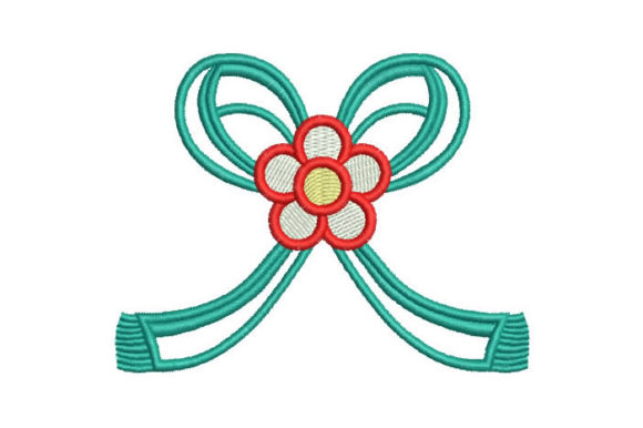 Flower and Ribbon